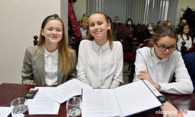 Inauguracyjna sesja Młodzieżowej Rady Gminy Oleśnica [ZDJĘCIA]