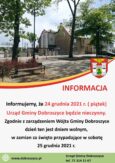 W przyszły piątek Urząd Gminy będzie nieczynny