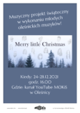 Merry Little Christmas – świąteczny projekt młodych oleśnickich muzyków