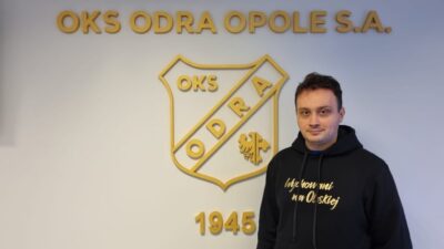 Odra Opole wita na pokładzie Sławomira Morawskiego