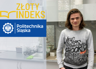 Złoty indeks Politechniki Śląskiej dla Szymona Kamińskiego