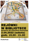 „Rejówki w bibliotece” już w najbliższą sobotę