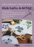MOKiS zaprasza do Klubu Haftu A-Nitka