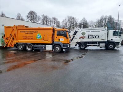 Nowa szata twardogórskich samochodów do zbiórki odpadów