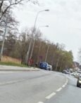 Kolizja drogowa na starej ósemce