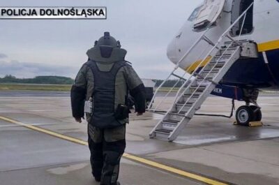 Bomba w samolocie na wrocławskim lotnisku, czyli ćwiczenia kontrterrorystów