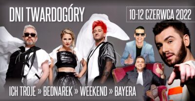 Dni Twardogóry 2022 już w ten weekend. Wystąpią zespoły Weekend, Ich Troje oraz Kamil Bednarek [PROGRAM]