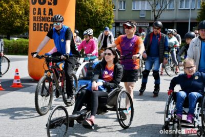 Oleśnicka Rolka 2022. Przejazd ulica miasta [ZDJĘCIA]