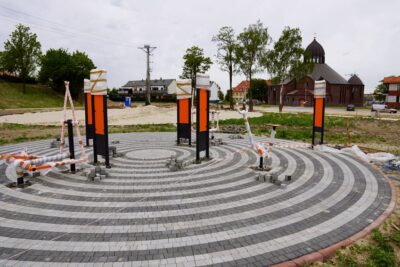 Trwa budowa Parku Południowego w Oleśnicy. Co obecnie dzieje się na budowie?