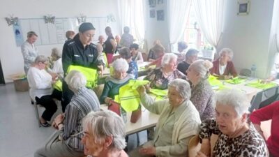 Spotkania z seniorami o bezpieczeństwie na drodze