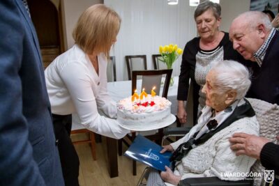 Setne urodziny Rozalii Jędryczko z Twardogóry
