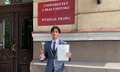 Filip Żyła finalistą centralnego etapu Olimpiady Wiedzy o III RP