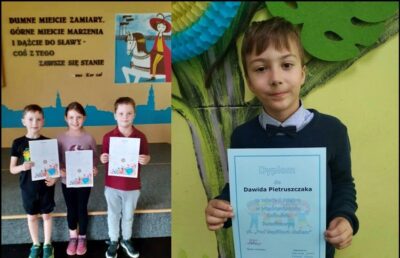 Zespół Szkolno-Przedszkolny nr 1 chwali się sukcesami najmłodszych uczniów