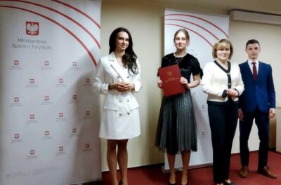 Oleśnicka licealistka w Młodzieżowej Radzie Sportu powołanej przez ministra