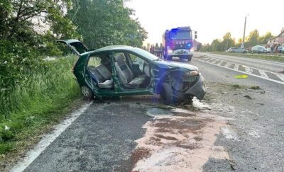 Śmiertelny wypadek pod Sycowem. Sprawcą pijany policjant
