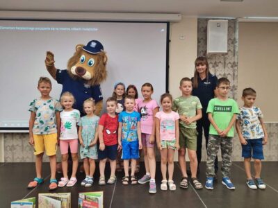 Rowerowe zajęcia z bezpieczeństwa w oleśnickiej bibliotece