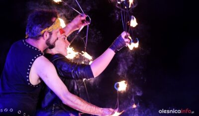 Fireshow, czyli grupa Boom z pokazem na pl. Zwycięstwa [ZDJĘCIA]