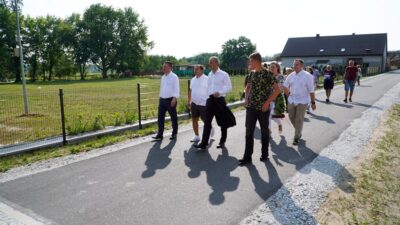 Droga w Kijowicach już gotowa. Odbyło się jej uroczyste otwarcie