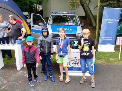 Rozmawiali z dziećmi o bezpieczeństwie podczas festiwalu