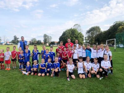 Dożynkowy turniej piłki nożnej w Dąbrowie