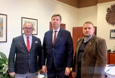 Spotkanie z konsulem Ukrainy w oleśnickim ratuszu