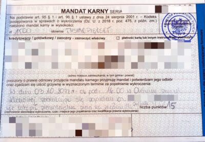 Nie ustąpił pierwszeństwa przejazdu. Dostał 1500 zł mandatu i stracił 15 punktów [WIDEO]
