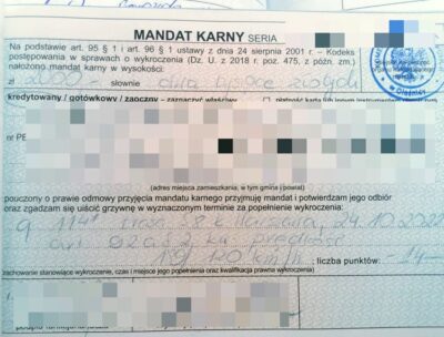 25-latka znacznie przekroczyła prędkość. Dostała wysoki mandat i 14 punktów karnych