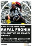 Rafał Fronia będzie gościem oleśnickiej biblioteki