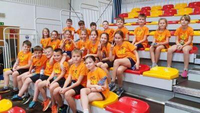 Uczniowie z gminy Oleśnica na pokazie ćwiczeń w Akademii Wychowania Fizycznego