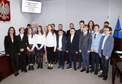 Inauguracyjna sesja Młodzieżowej Rady Gminy Oleśnica