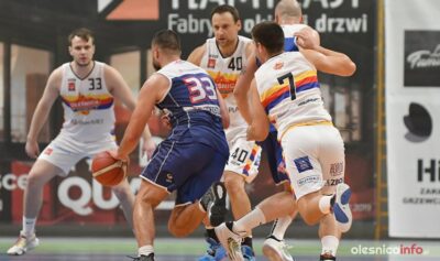 Porażka Team-Plast KK Oleśnica z BC Swiss Krono Żary