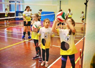 Młode siatkarki na dolnośląskim turnieju