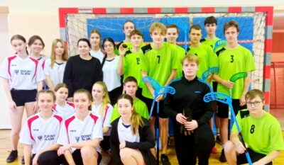 II LO w Oleśnicy gościło uczestników finałowych rozgrywek w unihokeju