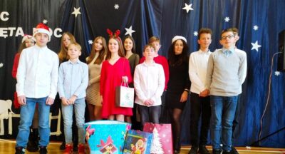 Uczniowie z czwórki dla dzieci z bierutowskiego domu dziecka [ZDJĘCIA]