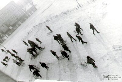 Tak kiedyś wyglądała zimowa Oleśnica [ZDJĘCIA]