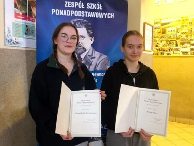 Uczennice ZSP w Bierutowie stypendystkami premiera