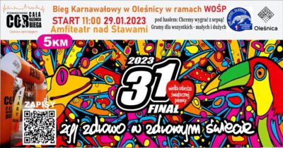 COB zaprasza na Bieg Karnawałowy