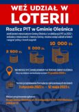 Rusza druga edycja konkursu Rozlicz PIT w gminie Oleśnica. Weź udział w loterii