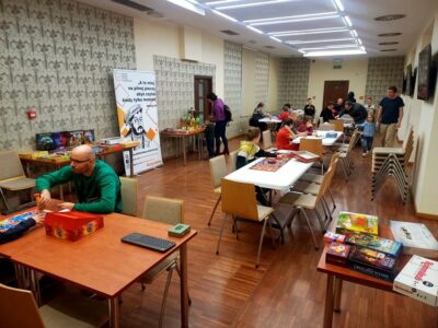 Rekordowo liczne spotkanie miłośników gier planszowych w oleśnickiej bibliotece