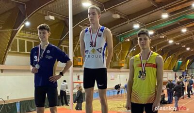 Udane występy zawodników Oleśniczanki na Halowych Mistrzostwach Dolnego Śląska