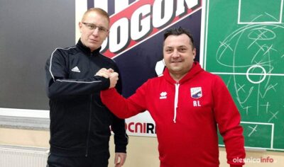 Nowy trener prowadził już zajęcia drużyny seniorów Pogoni Syców