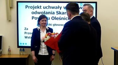 Dlaczego skarbniczka powiatu zrezygnowała?