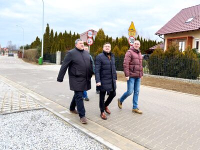 Ulica Bukowa w Spalicach oficjalnie odebrana i oddana do użytku mieszkańcom