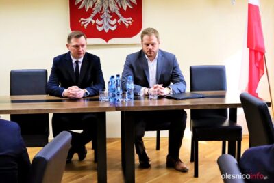 Z ministrem cyfryzacji o budowie światłowodu w Dobroszycach