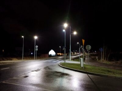 Nareszcie! Rondo i Dobroszycka oświetlone