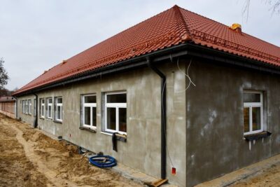 Trwa rozbudowa Szkoły Podstawowej w Ligocie Polskiej