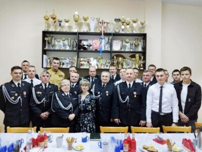 Były odznaczenia i podsumowanie roku w OSP Królewska Wola