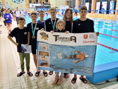 Worek medali dla zawodników oleśnickiej Torpedy