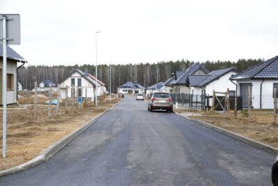 Nowe drogi na osiedlu w Goszczu