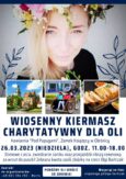 Charytatywny kiermasz dla Oli Bartczak